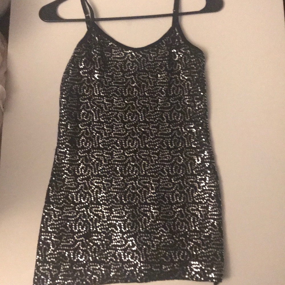 Black Sparkly Tank